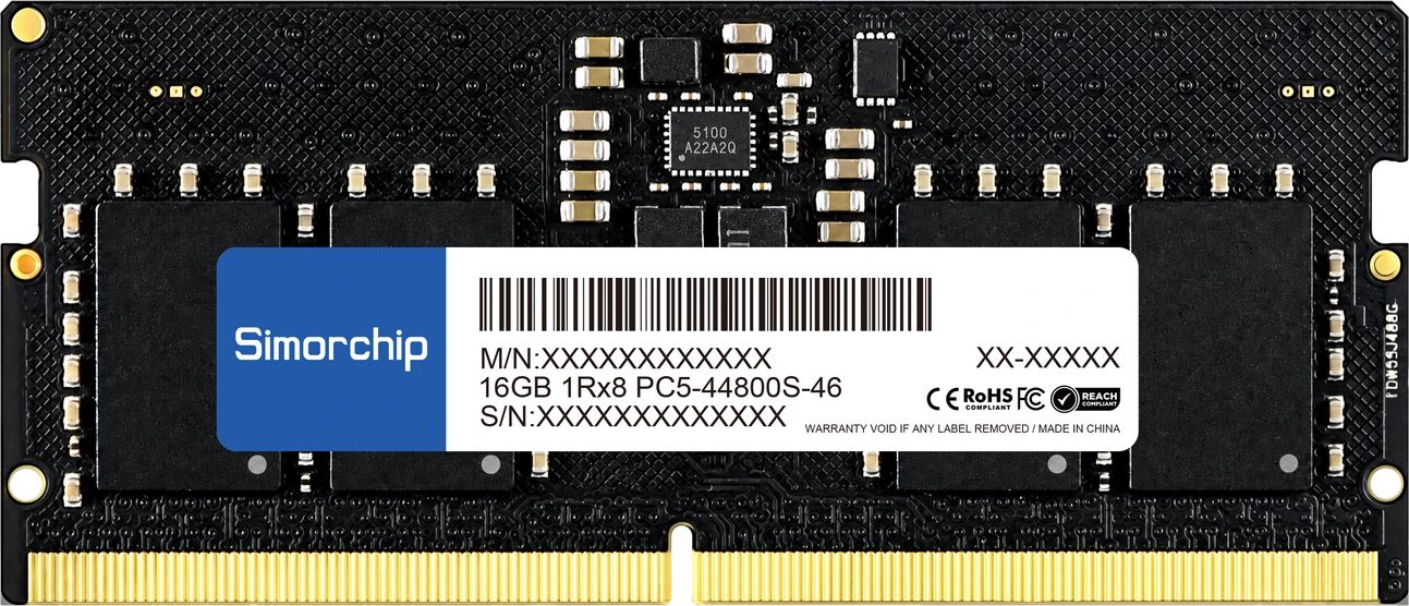 Industrial DDR5 SO-DIMM memory module