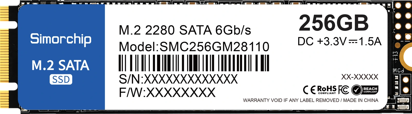 SIMORCHIP M.2 2280 SATA solid-state drive